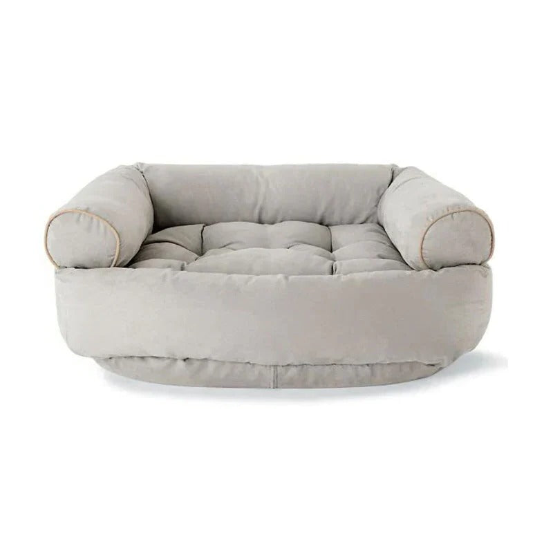 Dog Sofa Bed with Raised Edges – Cushioned Pet Couch