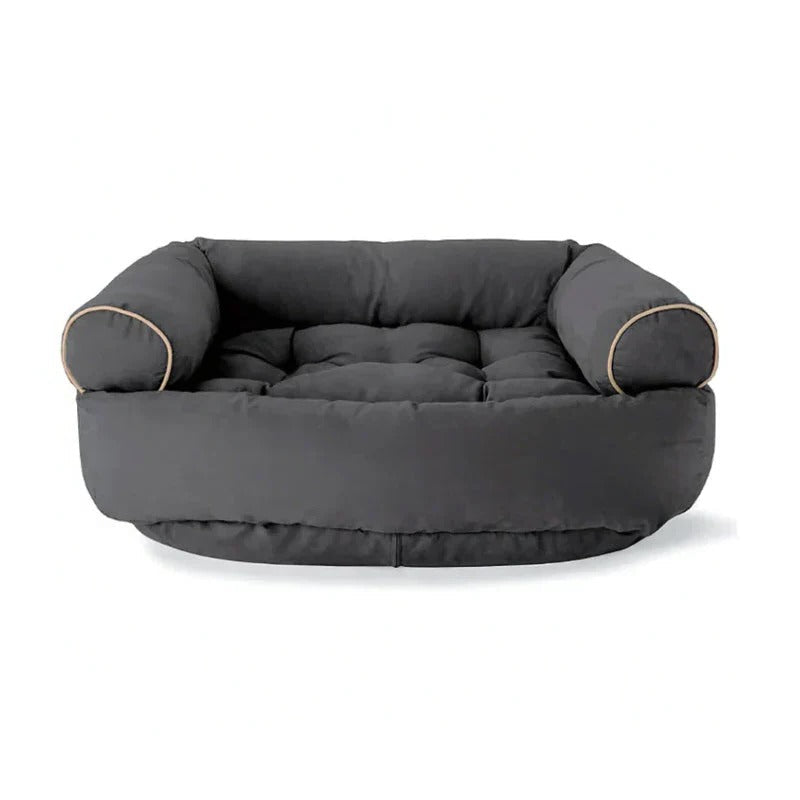 Dog Sofa Bed with Raised Edges – Cushioned Pet Couch