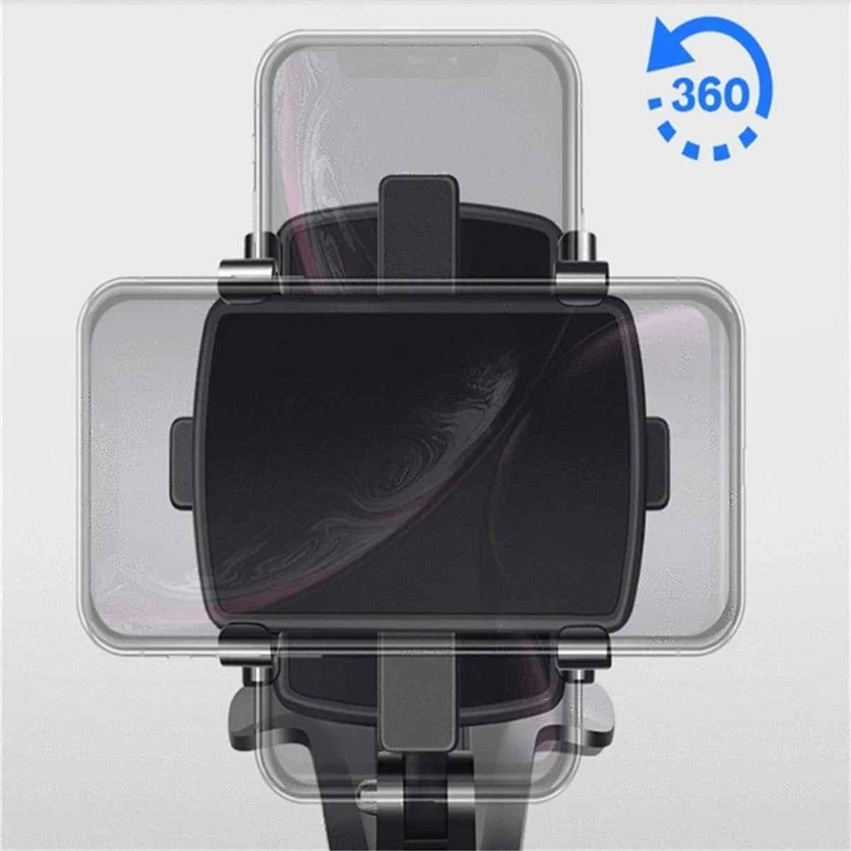 360° Car Phone Mount – Adjustable Dashboard and Windshield Holder