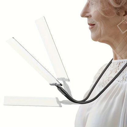 Flexible Neck Clamp-On Magnifier with Large Lens