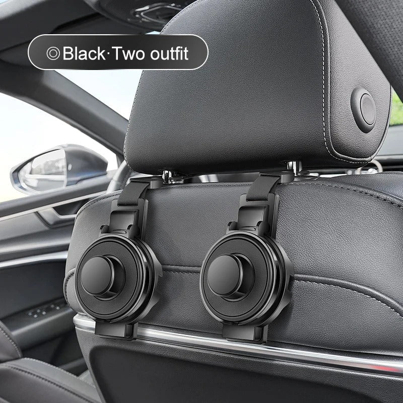 Car Headrest Hooks for Bags and Groceries – Back Seat Hanger