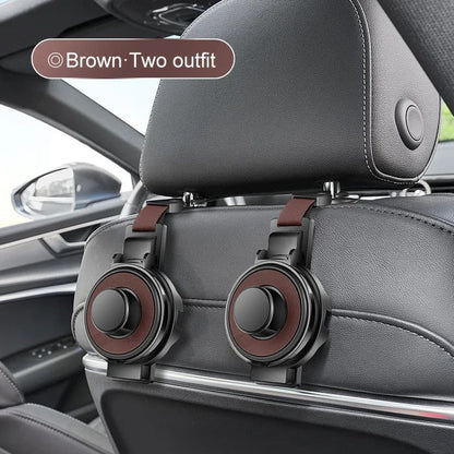 Car Headrest Hooks for Bags and Groceries – Back Seat Hanger