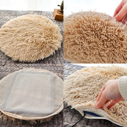 USB Heated Pet Pad – Warm Cushion for Cats and Small Dogs