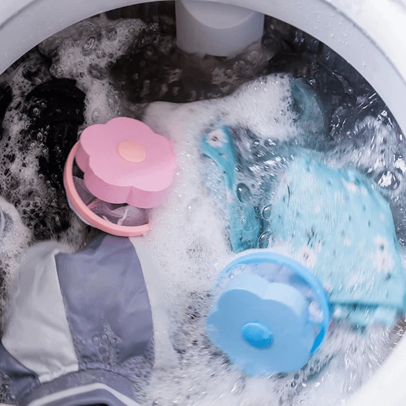 Laundry Hair and Lint Catcher – Reusable Washing Machine Fur Remover