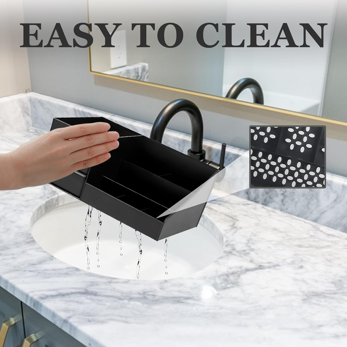 Bathroom Counter Organizer for Bottles