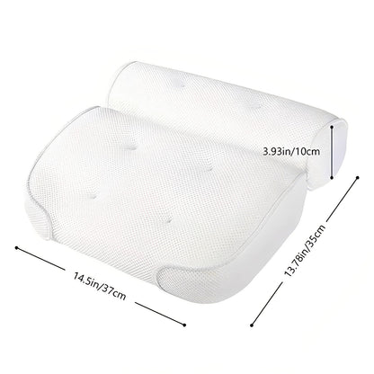 Bath Pillow with Suction Cups – Head and Neck Support