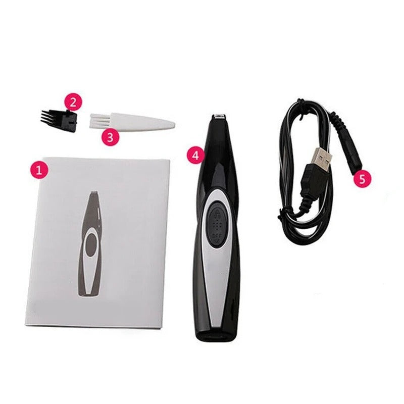 Cordless Pet Grooming Clipper – Quiet Trimmer for Dogs and Cats