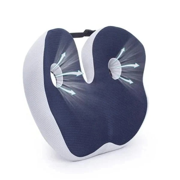 Adjustable Seat Cushion with Customizable Support