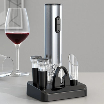 Electric Wine Bottle Opener – Rechargeable Automatic Corkscrew