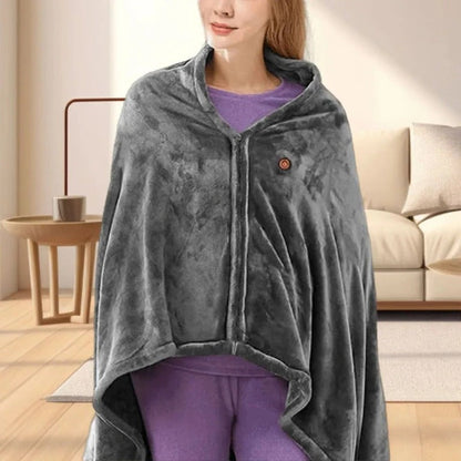 Heated Throw Blanket – Soft USB Electric Blanket for Couch and Office