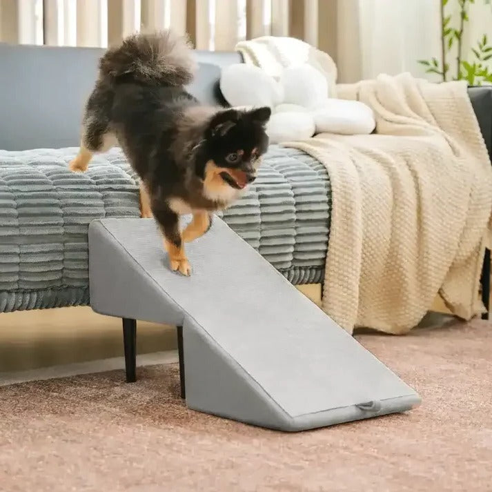 Dog Ramp for Bed and Couch – Convertible Padded Pet Ramp