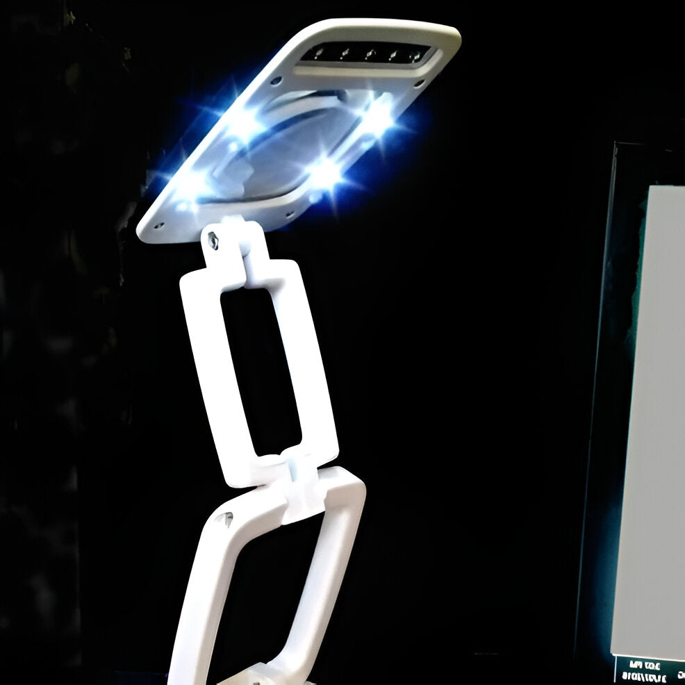 Floor Magnifying Lamp with LED Light – 3X Large Lens