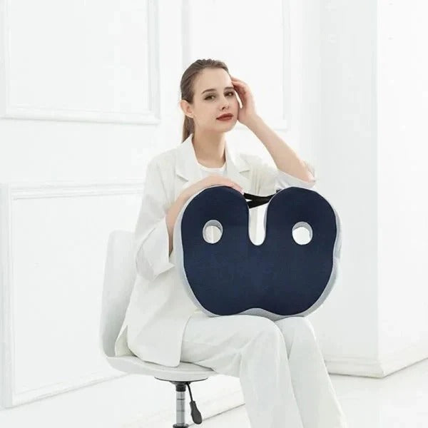 Adjustable Seat Cushion with Customizable Support