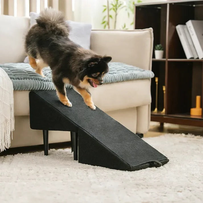 Dog Ramp for Bed and Couch – Convertible Padded Pet Ramp