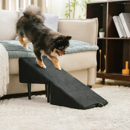 Dog Ramp for Bed and Couch – Convertible Padded Pet Ramp