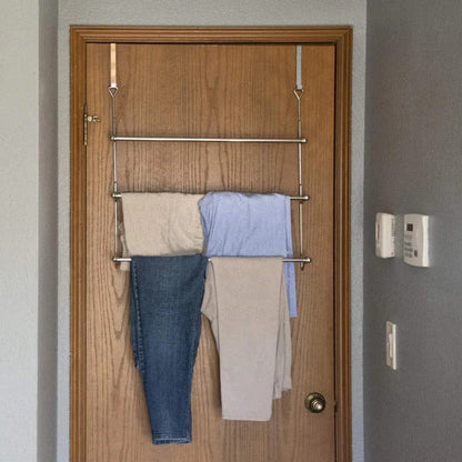 Over-the-Door Towel Rack – Bathroom Towel Bar Holder