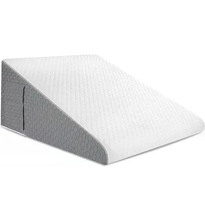 Triangle Wedge Pillow – Memory Foam Bed Wedge for Elevated Sleep