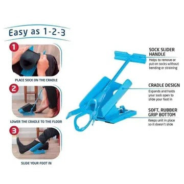 Compression Sock Aid Kit – Easy On, Easy Off Dressing Aid