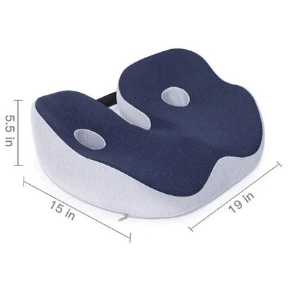 Adjustable Seat Cushion with Customizable Support
