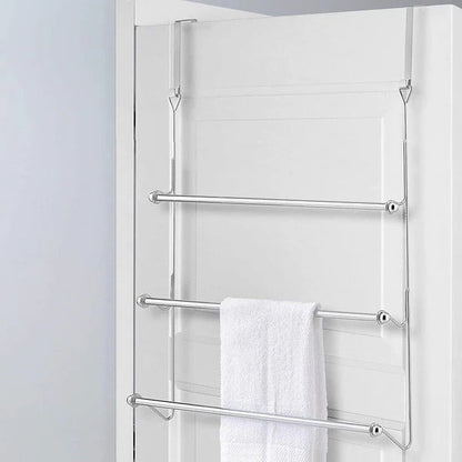 Over-the-Door Towel Rack – Bathroom Towel Bar Holder