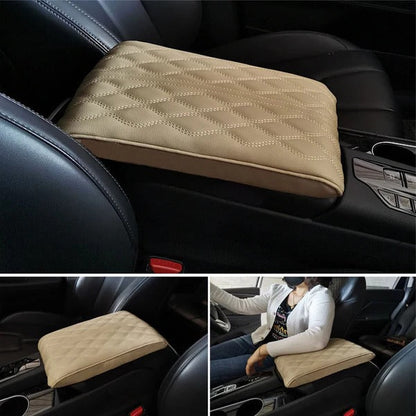Memory Foam Car Armrest Cushion with Waterproof Cover