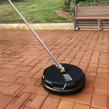Pressure Washer Surface Cleaner – Rotating Patio and Driveway Attachment