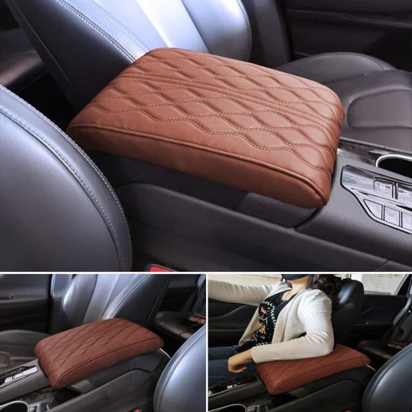 Memory Foam Car Armrest Cushion with Waterproof Cover