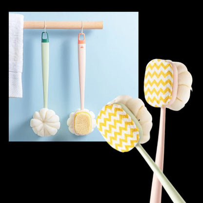 Long Handle Back Scrubber for Shower – Dual-Sided Brush