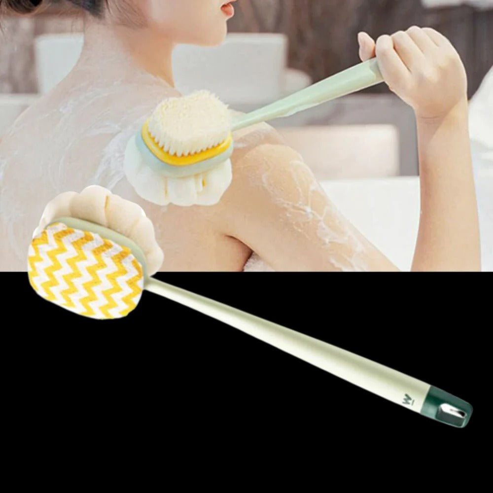 Long Handle Back Scrubber for Shower – Dual-Sided Brush
