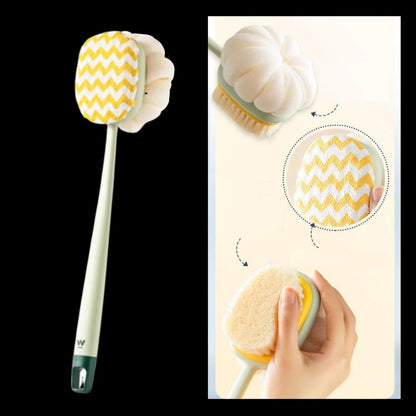 Long Handle Back Scrubber for Shower – Dual-Sided Brush