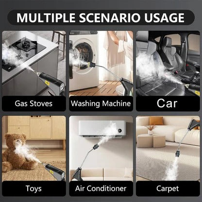 Handheld Steam Cleaner with 5 Brush Attachments