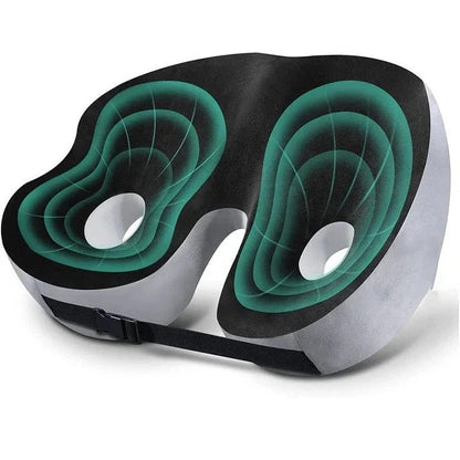 Adjustable Seat Cushion with Customizable Support