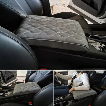 Memory Foam Car Armrest Cushion with Waterproof Cover
