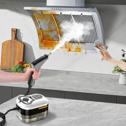 Handheld Steam Cleaner with 5 Brush Attachments