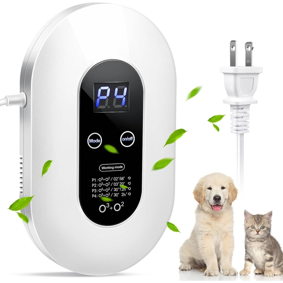 Plug-In Pet Odor Eliminator for Litter Boxes and Dog Areas
