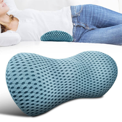 Lumbar Support Pillow for Office Chair and Bed – Memory Foam Backrest