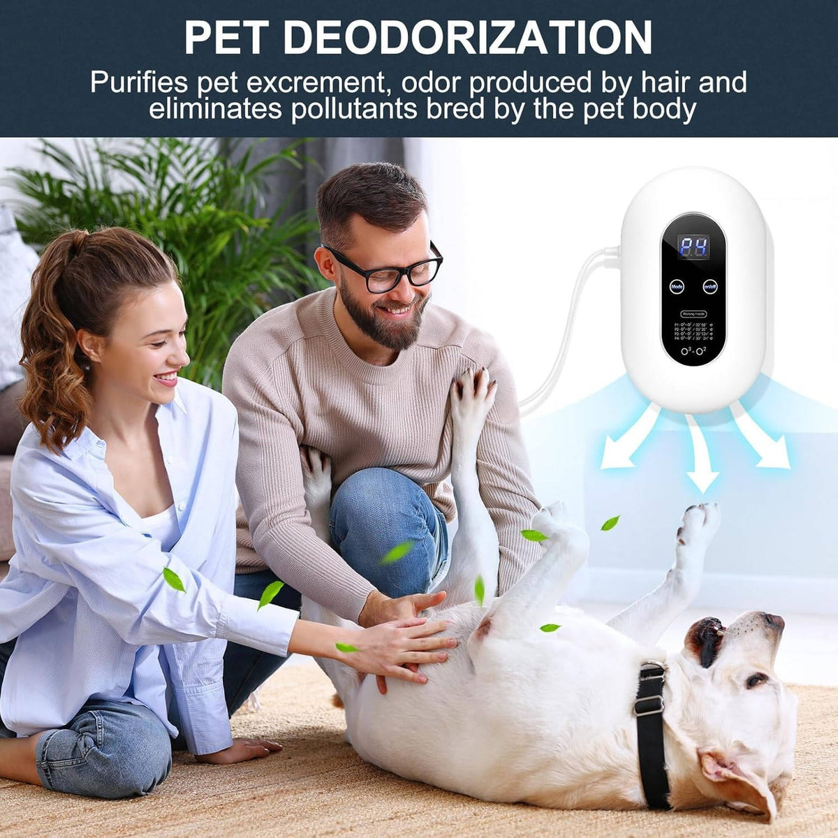 Plug-In Pet Odor Eliminator for Litter Boxes and Dog Areas