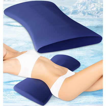 Memory Foam Lumbar Pillow for Sleeping – Lower Back Support Pillow