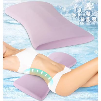 Memory Foam Lumbar Pillow for Sleeping – Lower Back Support Pillow