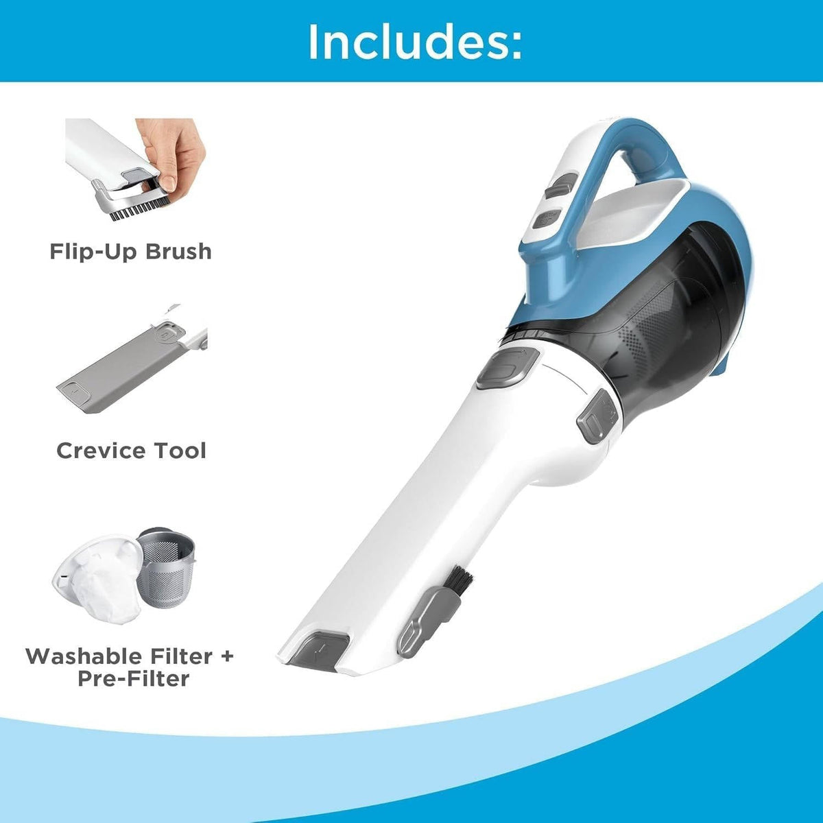 Cordless Handheld Vacuum for Home and Car