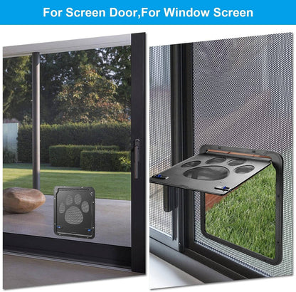 Magnetic Pet Screen Door – Hands-Free Entry for Dogs and Cats