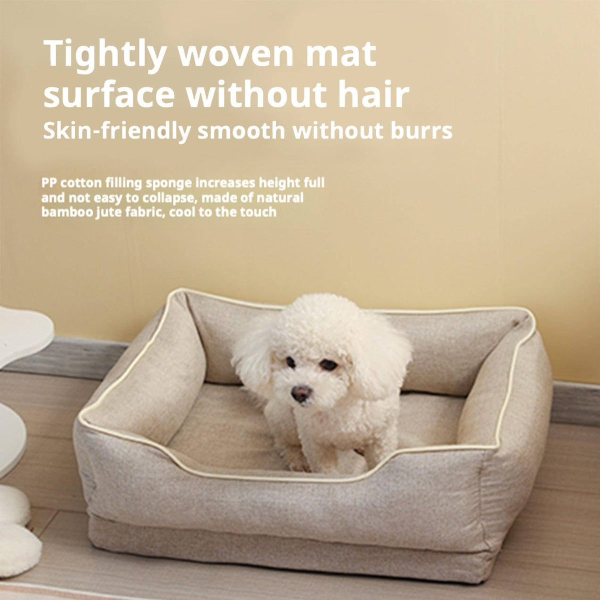 Back Seat Dog Bed for Car – Non-Slip Padded Travel Bed