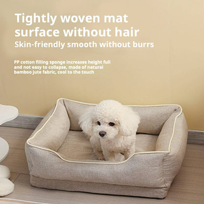 Back Seat Dog Bed for Car – Non-Slip Padded Travel Bed