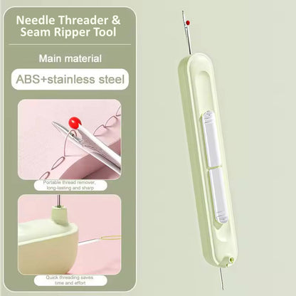 Needle Threader and Seam Ripper Set – Easy Sewing Tools