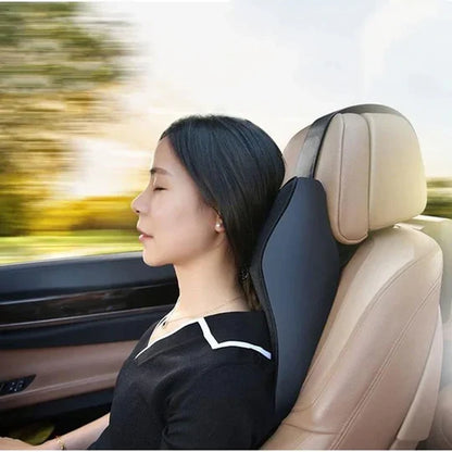 Car Headrest Neck Pillow – Memory Foam Neck Support for Driving