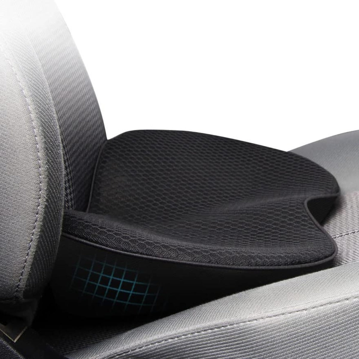 Car Seat Cushion with 3.5 Inch Height Boost – Memory Foam