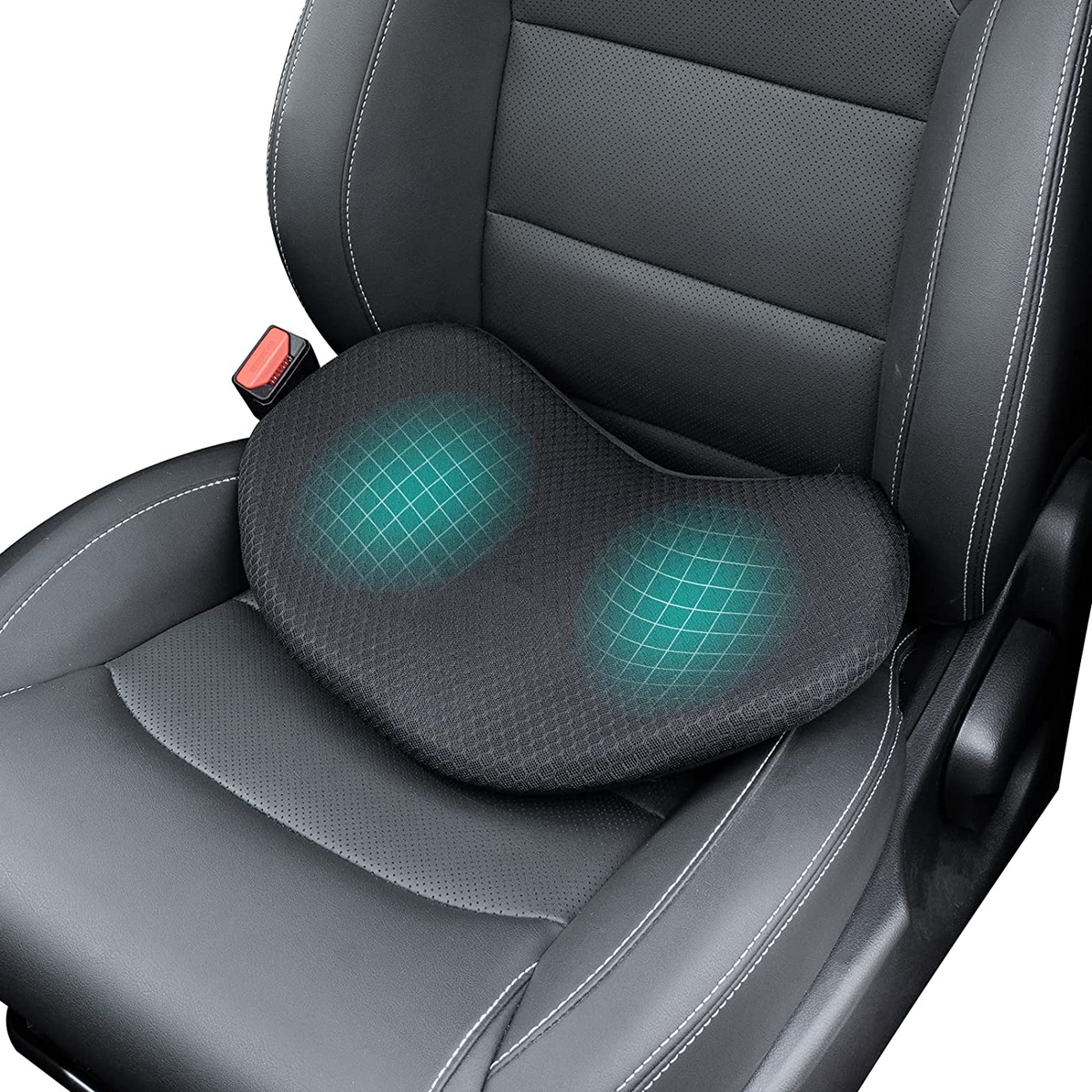 Car Seat Cushion with 3.5 Inch Height Boost – Memory Foam