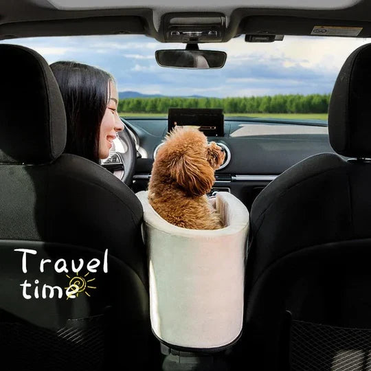 Pet Car Armrest Seat for Small Dogs and Cats