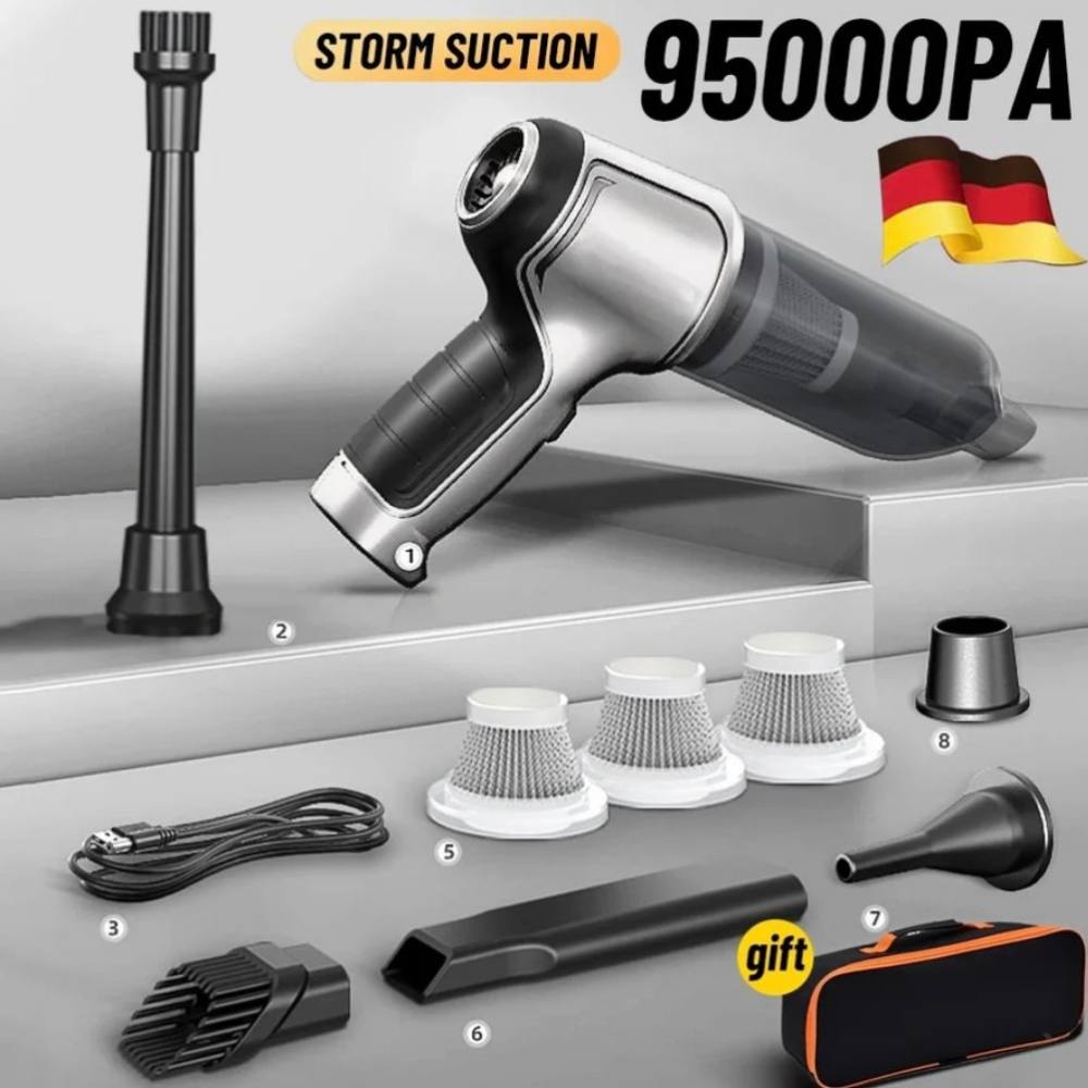 Cordless Car Vacuum Cleaner with Brushless Motor