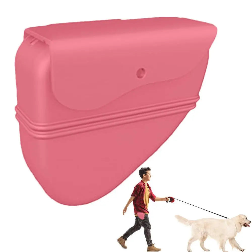 Silicone Dog Treat Pouch with Waist Clip – Training Bag